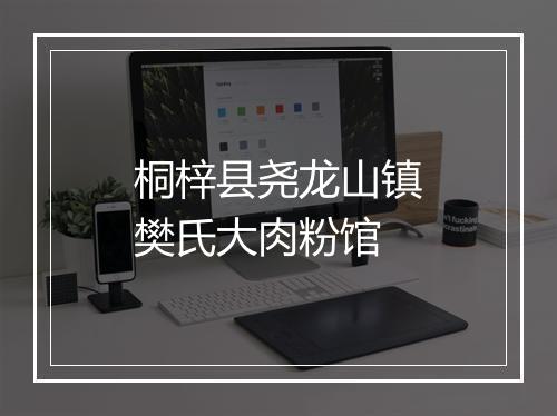 桐梓县尧龙山镇樊氏大肉粉馆