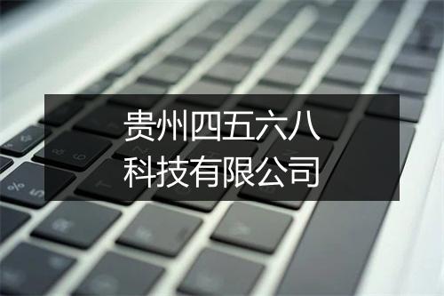 贵州四五六八科技有限公司