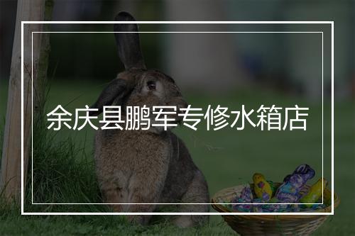 余庆县鹏军专修水箱店