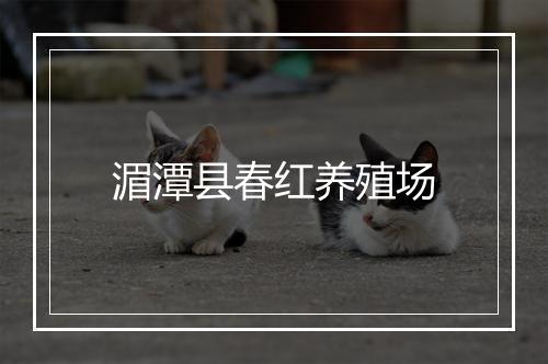 湄潭县春红养殖场