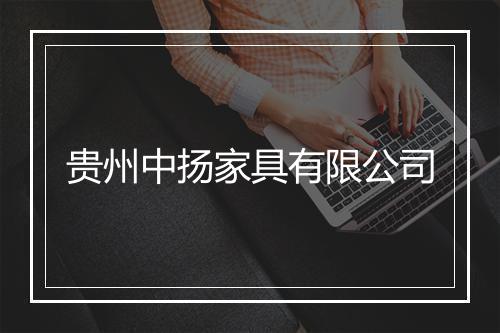贵州中扬家具有限公司