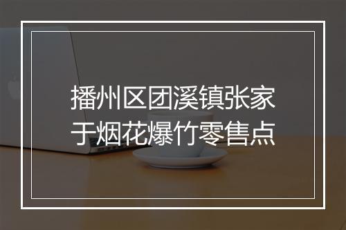 播州区团溪镇张家于烟花爆竹零售点