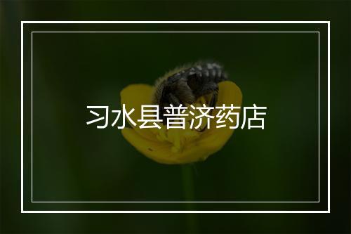 习水县普济药店