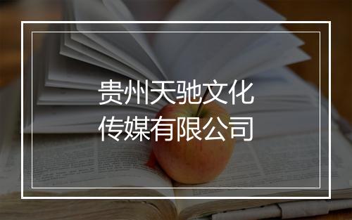 贵州天驰文化传媒有限公司