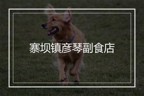 寨坝镇彦琴副食店