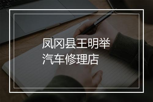 凤冈县王明举汽车修理店