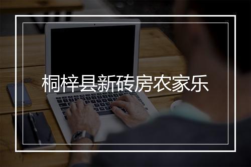 桐梓县新砖房农家乐