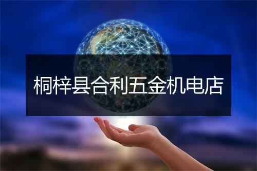 桐梓县合利五金机电店