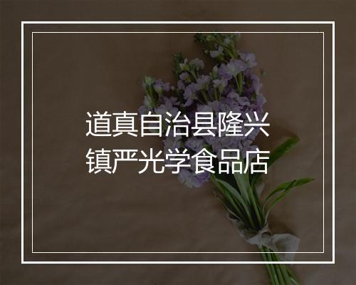 道真自治县隆兴镇严光学食品店