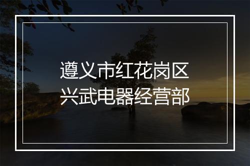 遵义市红花岗区兴武电器经营部
