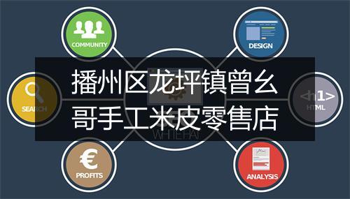 播州区龙坪镇曾幺哥手工米皮零售店