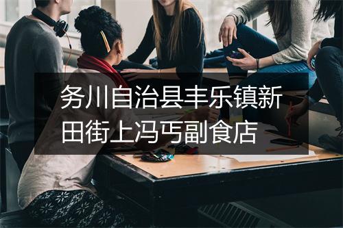 务川自治县丰乐镇新田街上冯丐副食店