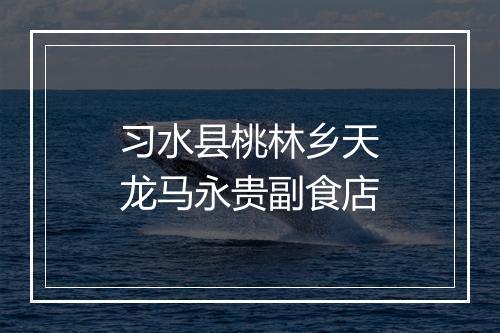习水县桃林乡天龙马永贵副食店