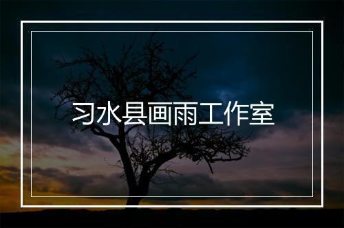 习水县画雨工作室