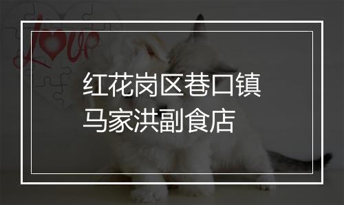 红花岗区巷口镇马家洪副食店