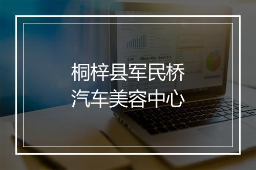 桐梓县军民桥汽车美容中心
