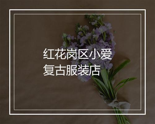 红花岗区小爱复古服装店