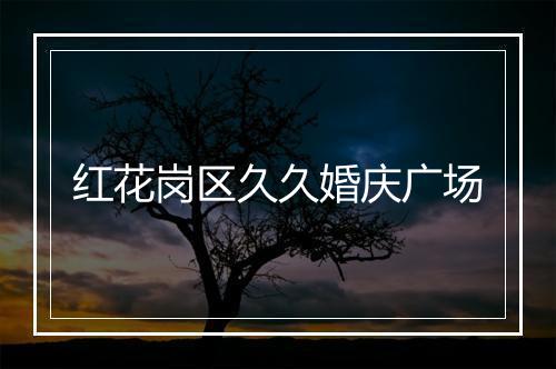 红花岗区久久婚庆广场