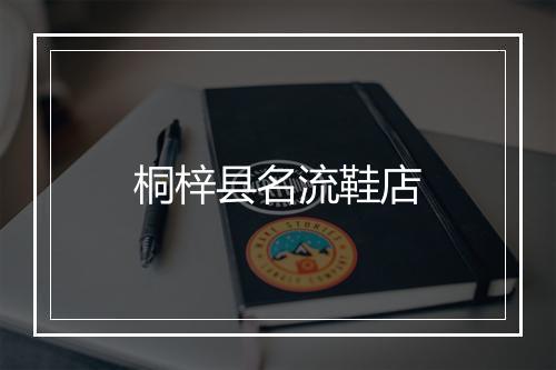 桐梓县名流鞋店
