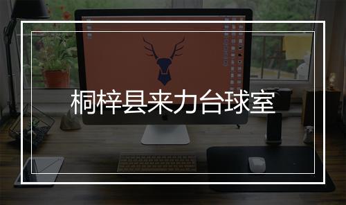 桐梓县来力台球室