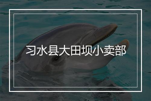 习水县大田坝小卖部