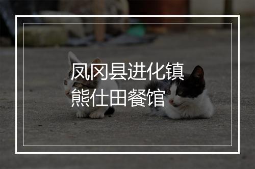 凤冈县进化镇熊仕田餐馆
