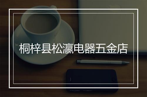 桐梓县松瀛电器五金店