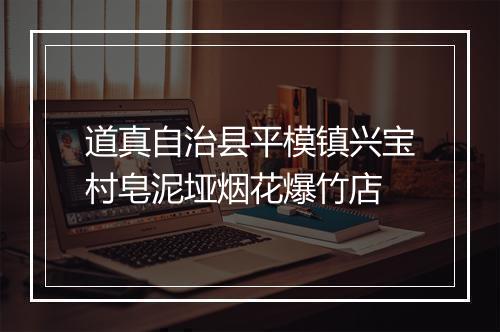 道真自治县平模镇兴宝村皂泥垭烟花爆竹店