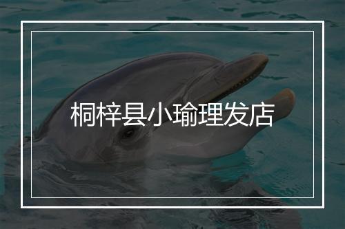 桐梓县小瑜理发店