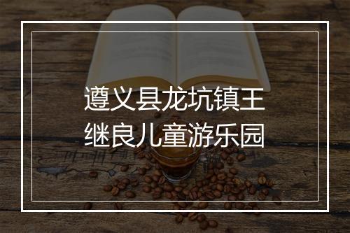 遵义县龙坑镇王继良儿童游乐园