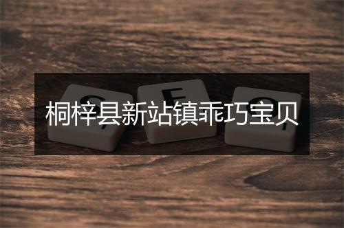 桐梓县新站镇乖巧宝贝