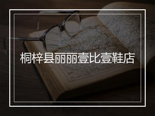 桐梓县丽丽壹比壹鞋店