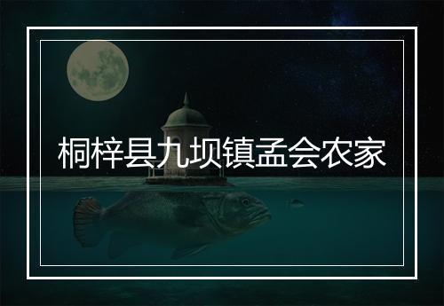 桐梓县九坝镇孟会农家
