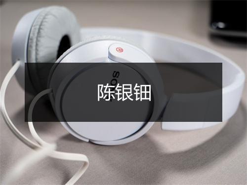 陈银钿