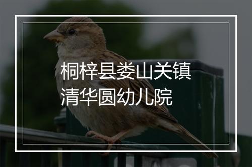 桐梓县娄山关镇清华圆幼儿院