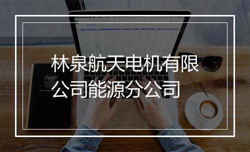 林泉航天电机有限公司能源分公司