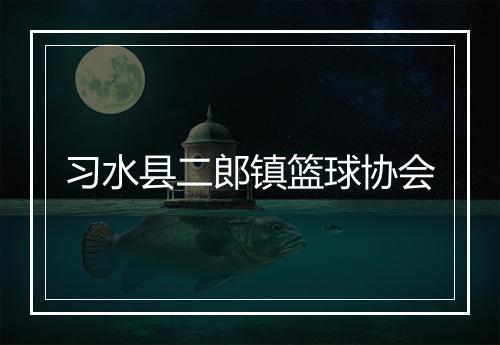 习水县二郎镇篮球协会