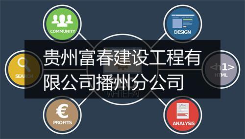 贵州富春建设工程有限公司播州分公司