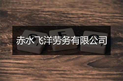 赤水飞洋劳务有限公司