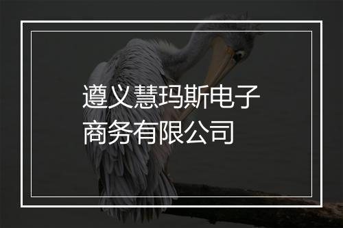 遵义慧玛斯电子商务有限公司