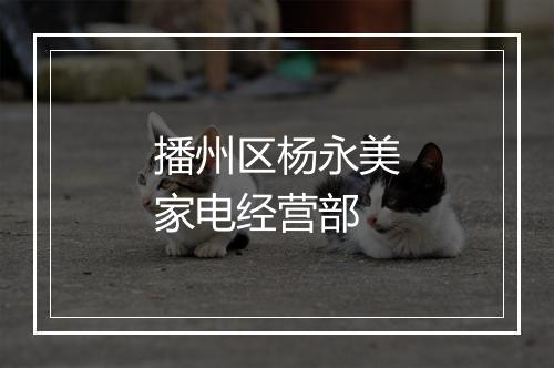 播州区杨永美家电经营部