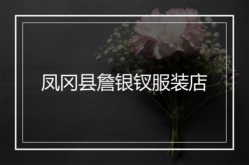 凤冈县詹银钗服装店