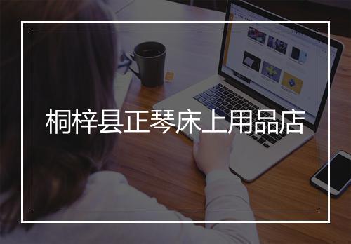 桐梓县正琴床上用品店