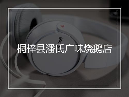 桐梓县潘氏广味烧鹅店