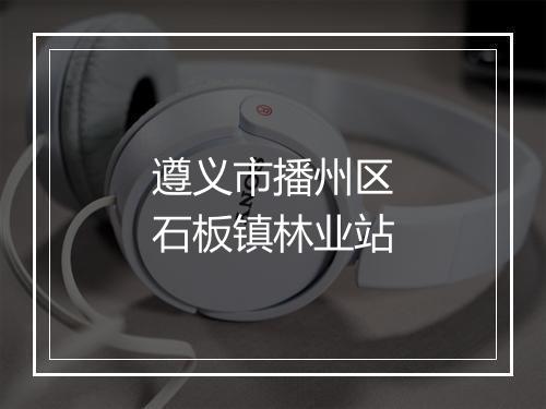 遵义市播州区石板镇林业站