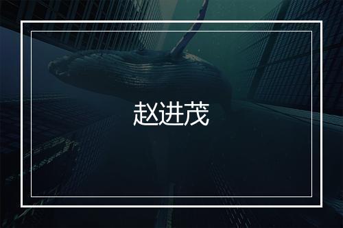赵进茂