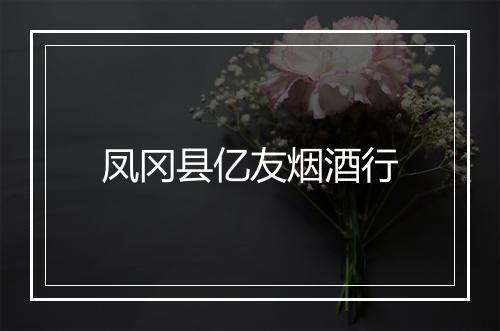 凤冈县亿友烟酒行