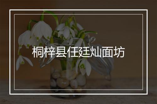 桐梓县任廷灿面坊
