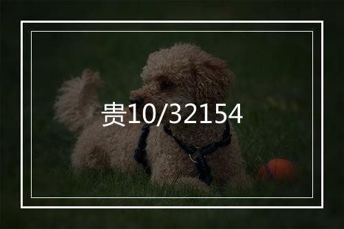 贵10/32154
