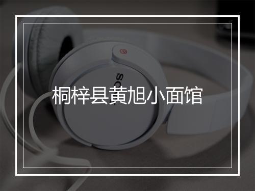 桐梓县黄旭小面馆
